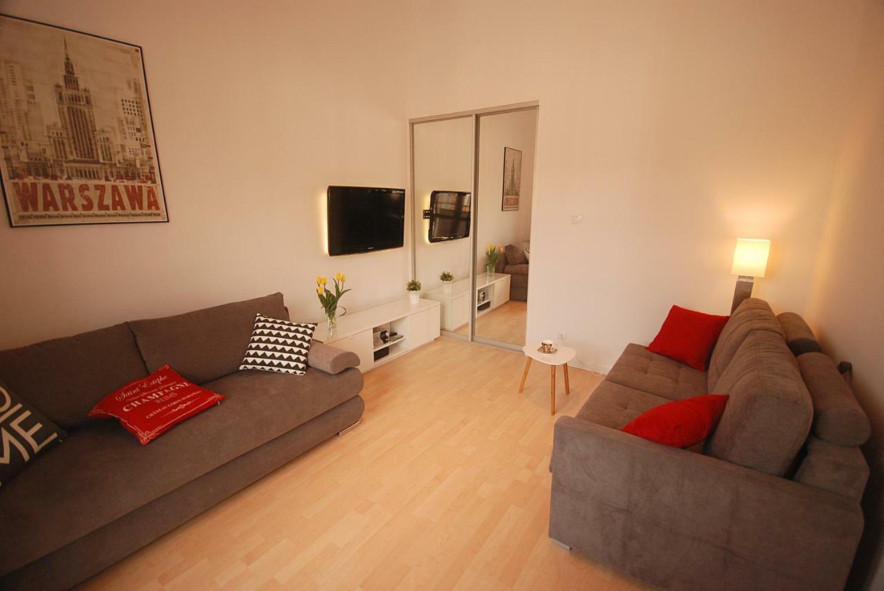 Nowy Apartament Wilcza Varsó Kültér fotó